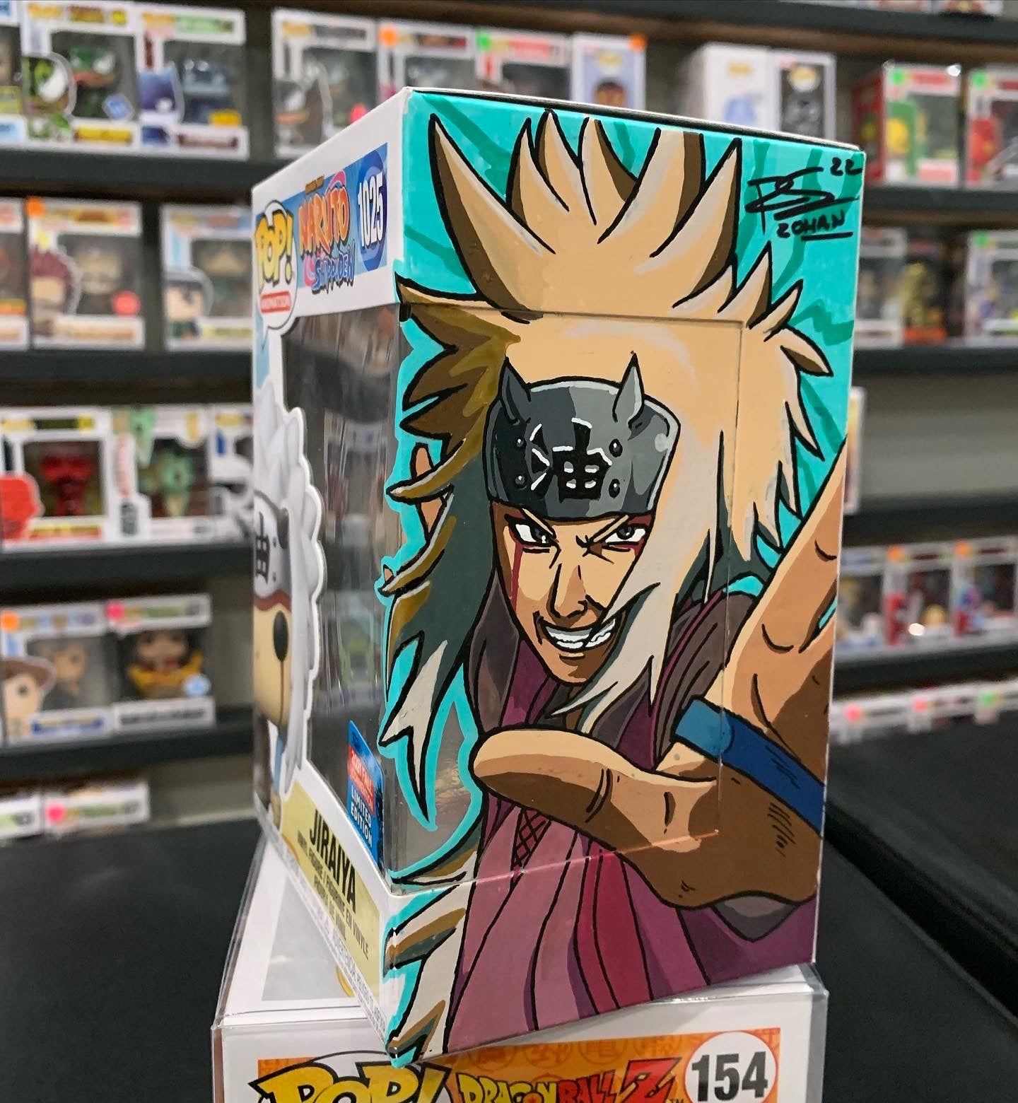 Custom Funko Pop Art Jiraiya