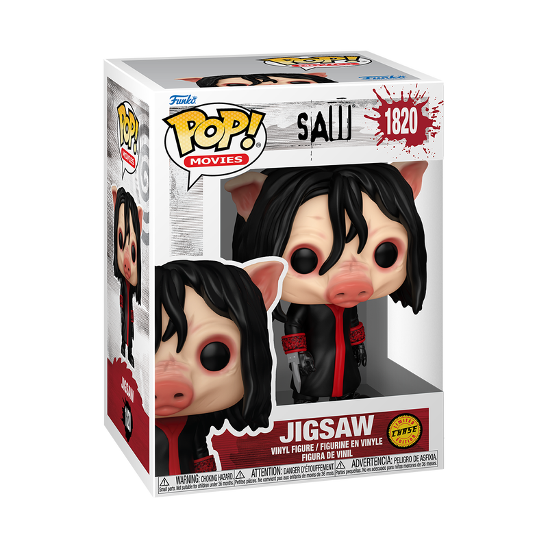 PRE ORDER Saw Jigsaw Funko exc chase/common Signed by Tobin Bell