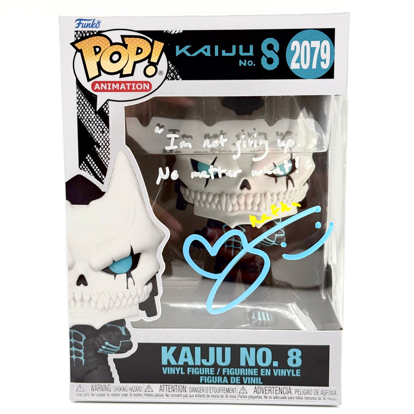 Kaiju no. 8 2079 signed by Nazeeh Tarsha