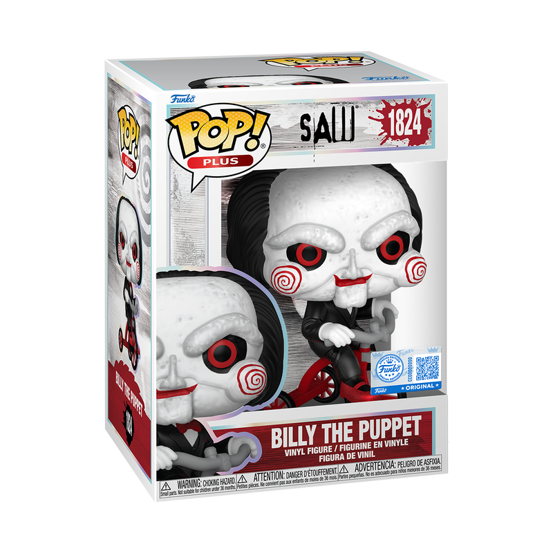 PRE ORDER Saw Jigsaw Funko exc chase/common Signed by Tobin Bell