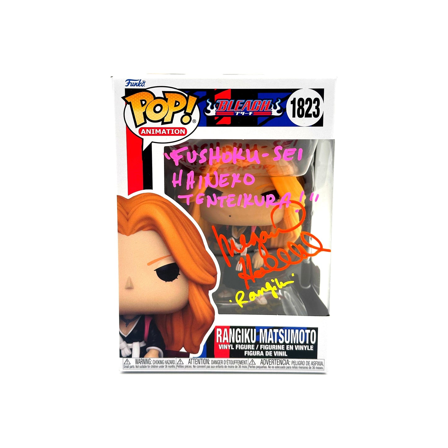 Bleach Rangiku Signed By Megan Hollingshead