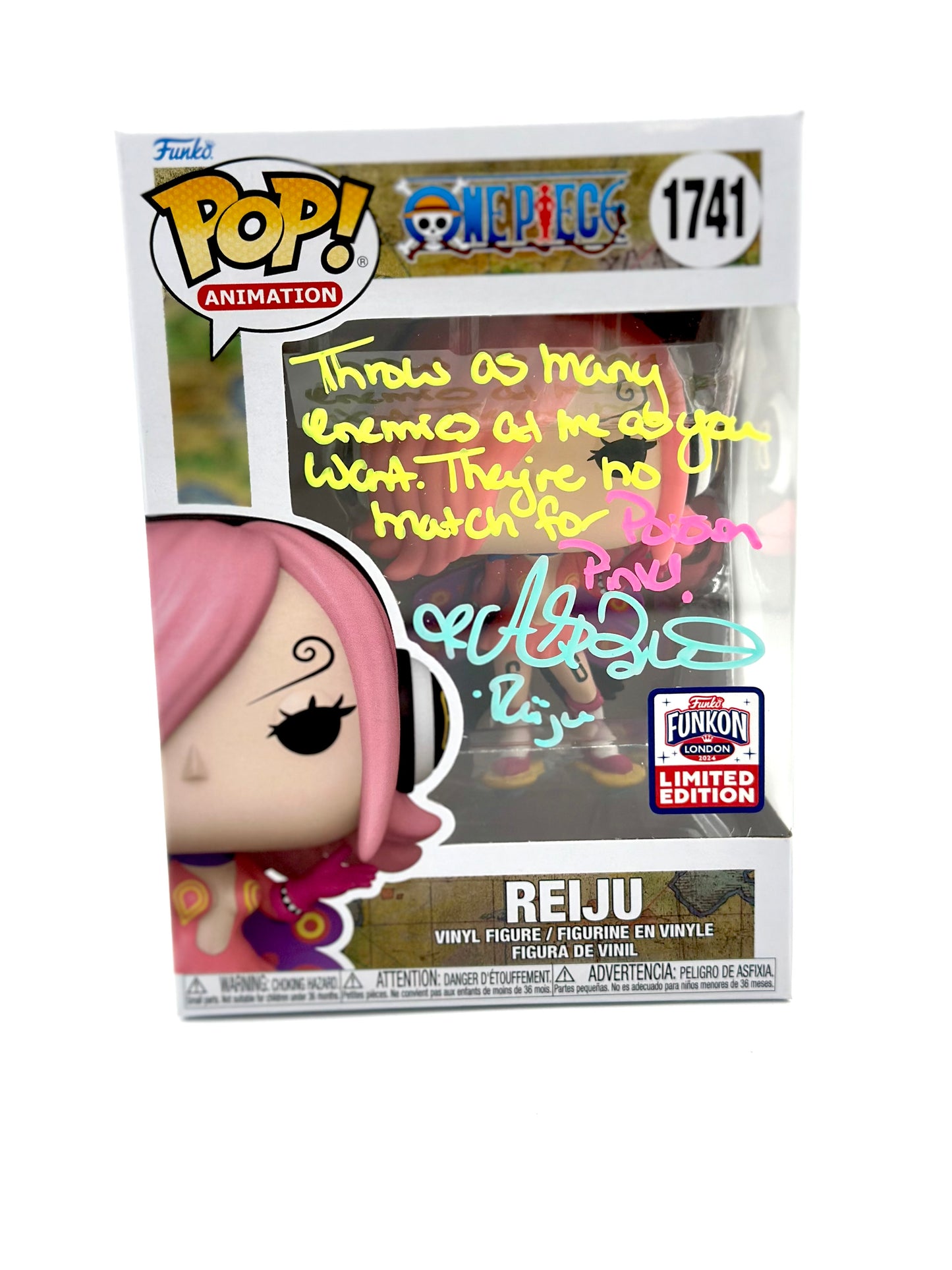 One Piece Reiju 1741 Signed By Alexis Tipton