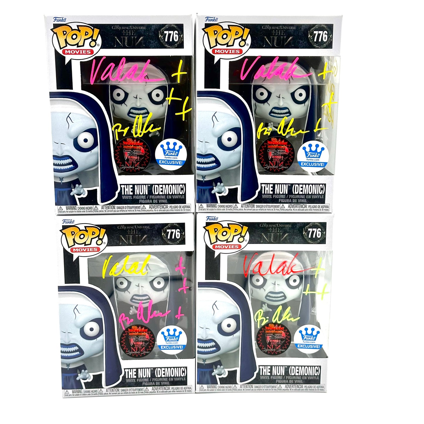 The Nun (Demonic) Funko Shop Exclusive Signed By Bonnie Aarons