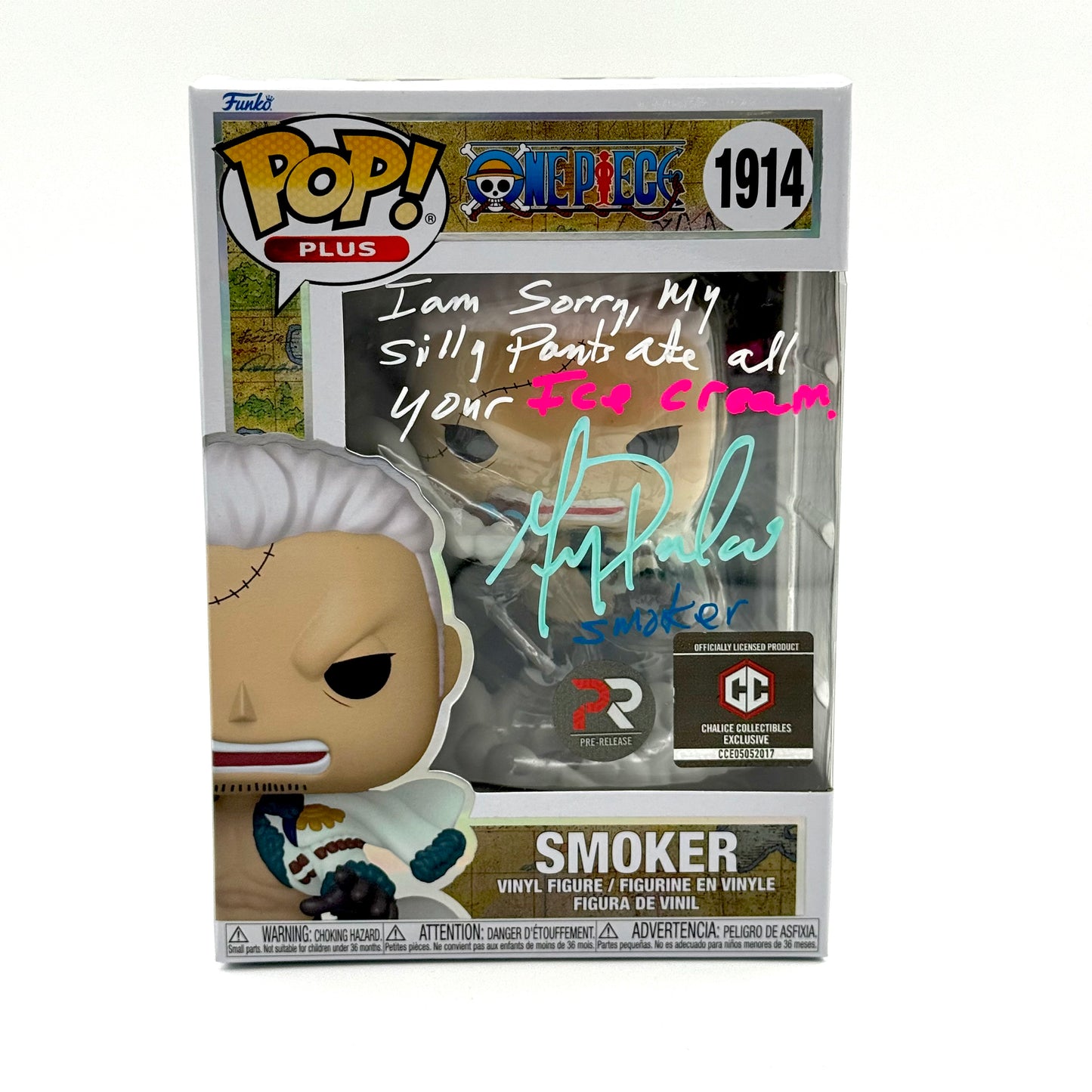 One Piece Smoker Pr Signed By Greg Dulcie