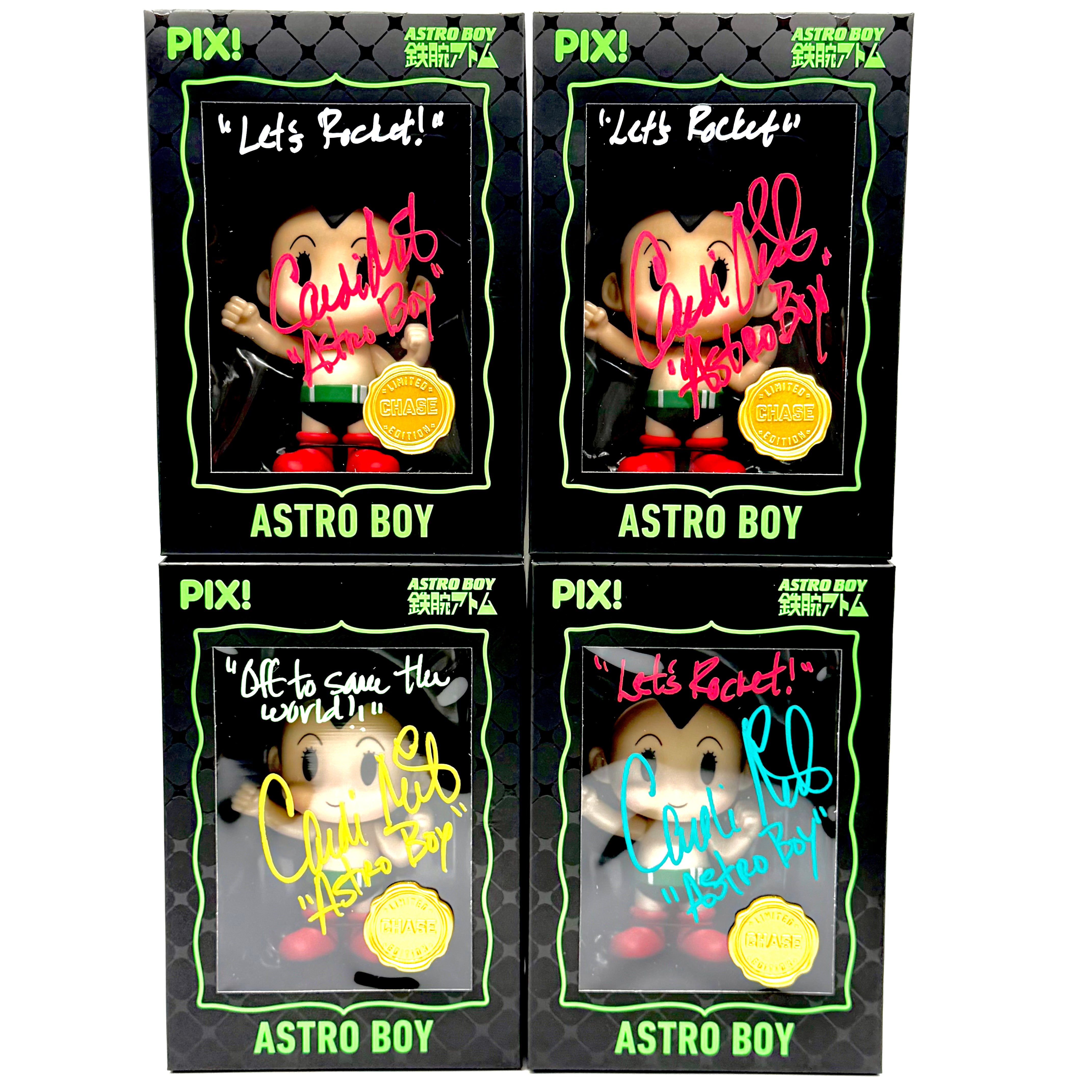 Astro Boy Thrilljoy Chase signed by Candi Milo – Zohanscollectibles