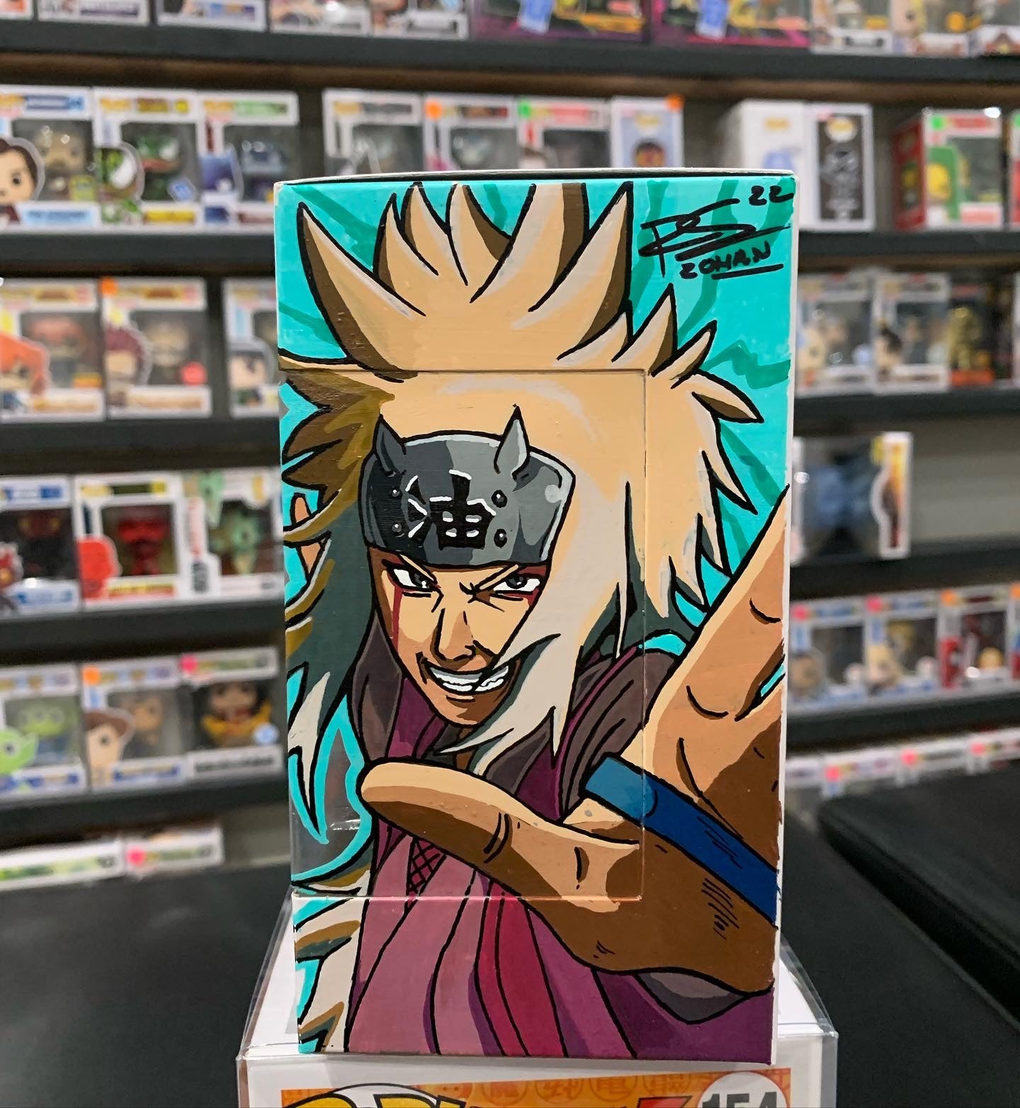 Custom Funko Pop Art Jiraiya