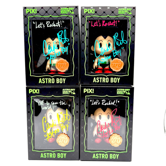 Astro Boy Thrilljoy Common signed by Candi Milo