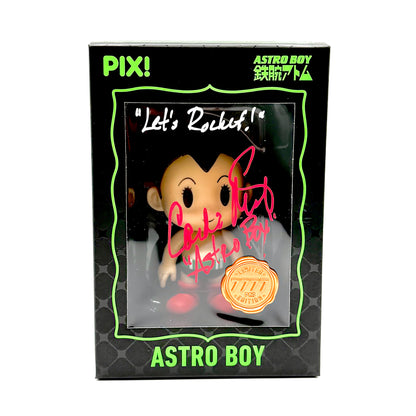 Astro Boy Thrilljoy Common signed by Candi Milo