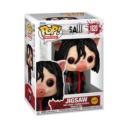 PRE ORDER Saw Jigsaw Funko exc chase/common Signed by Tobin Bell