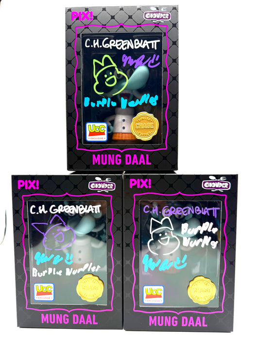 Chowder Thrilljoy Chase dual signed by C.H Greenblatt and Nicholas Payne jones