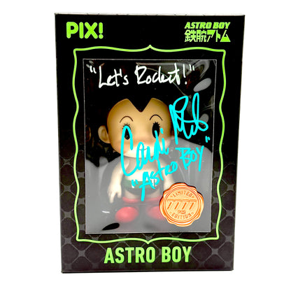 Astro Boy Thrilljoy Common signed by Candi Milo