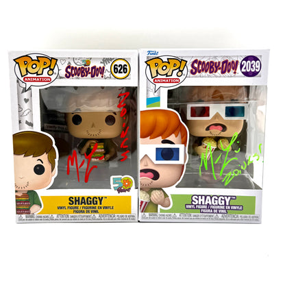 Scooby doo Shaggy Funko signed by Matthew Lillard