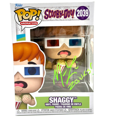 Scooby doo Shaggy Funko signed by Matthew Lillard
