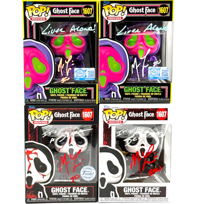 Ghostface Funko signed by Matthew Lillard