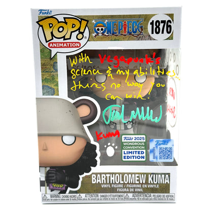One Piece Bartholomew Kuma Signed By Joel Mcdonald