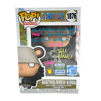 One Piece Bartholomew Kuma Signed By Joel Mcdonald
