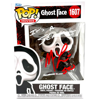 Ghostface Funko signed by Matthew Lillard