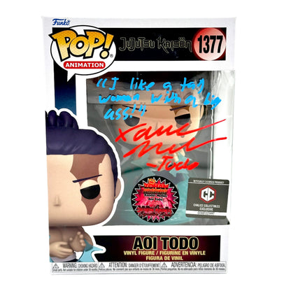 JJK Aoi Todo Funko Signed By Xander Mobus