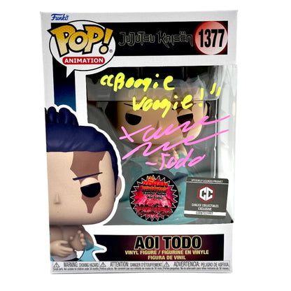 JJK Aoi Todo Funko Signed By Xander Mobus
