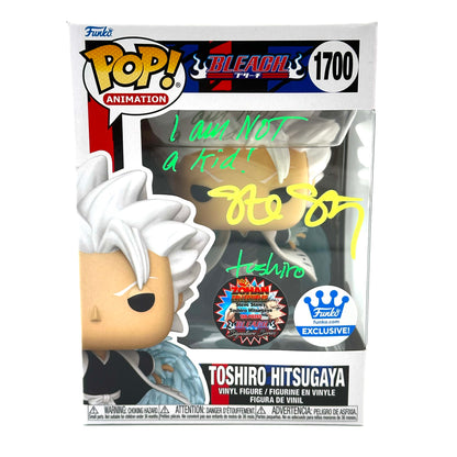 Bleach Toshiro Funk shop Exclusive Signed By Steve Staley