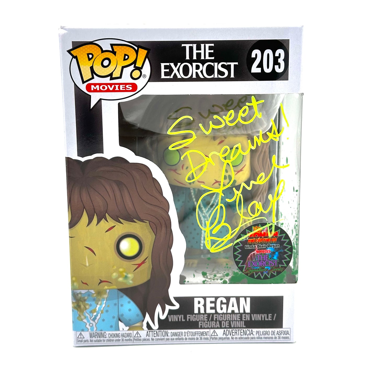 The Exorcist Regan Signed By Linda Blair