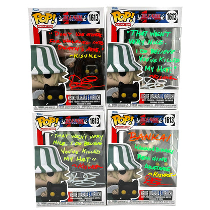 Bleach Kisuke Urahara 1613 Signed Funko By Doug Holtz