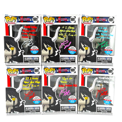 Bleach Ulquiorra Shifar Toy Tokyo Signed By Tony Oliver