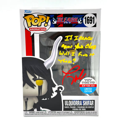 Bleach Ulquiorra Shifar Toy Tokyo Signed By Tony Oliver
