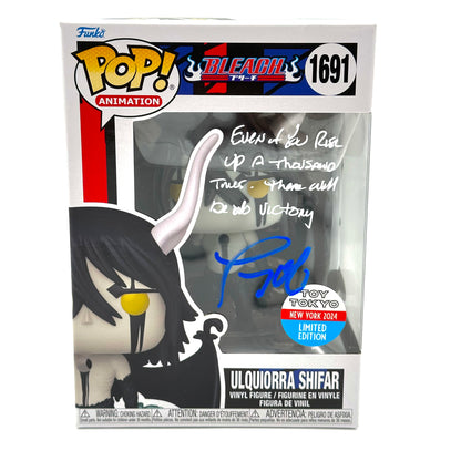 Bleach Ulquiorra Shifar Toy Tokyo Signed By Tony Oliver