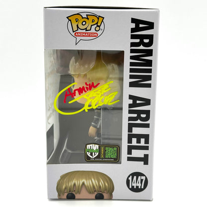 Attack on Titan Armin Arlet Signed By Jessie James Grelle