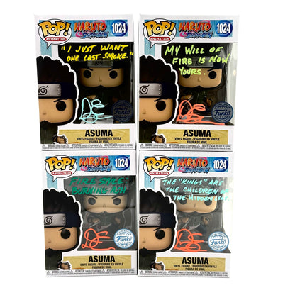 Naruto Asuma Signed by Doug Erholtz