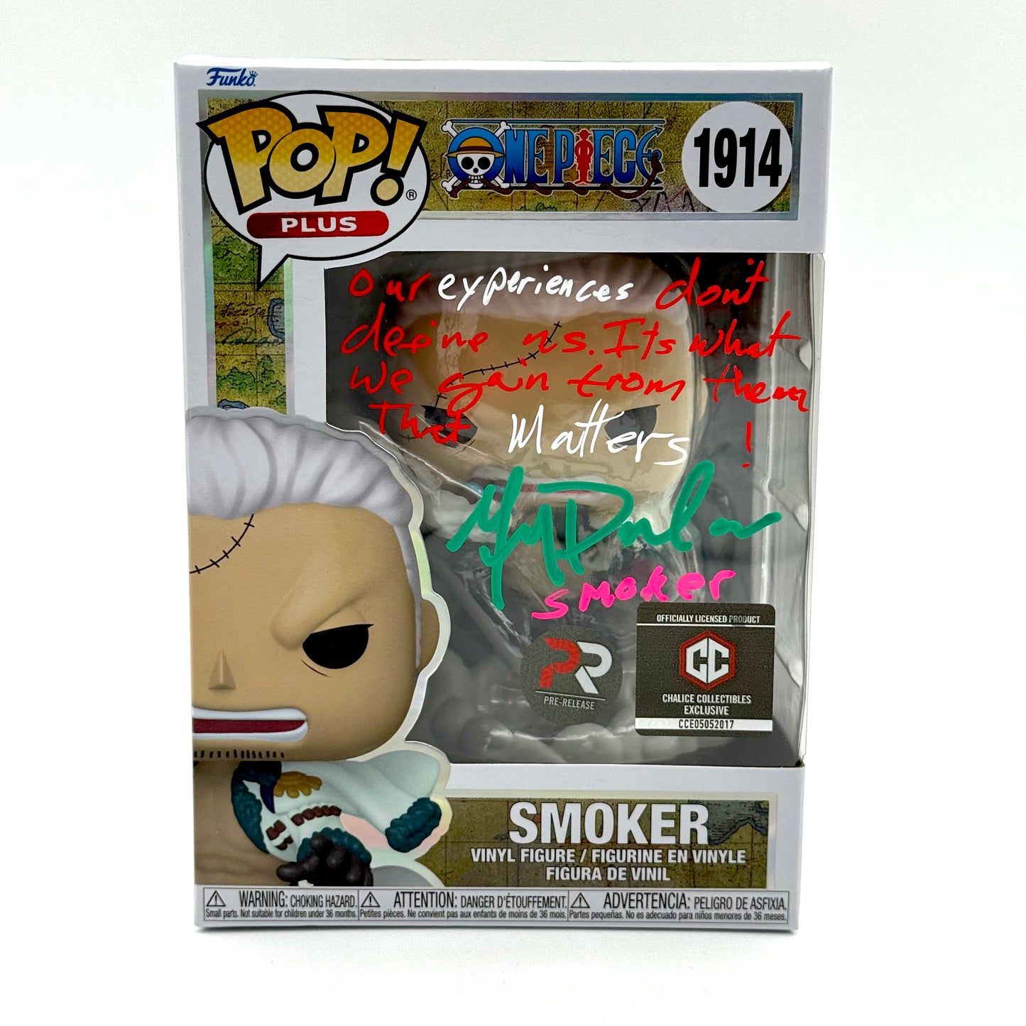 One Piece Smoker Pr Signed By Greg Dulcie